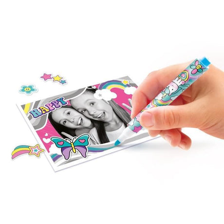 PHOTO CREATOR - Appareil Photo a impression instantanée Junior - Theme Licorne - CLK 013 - Canal Toys
