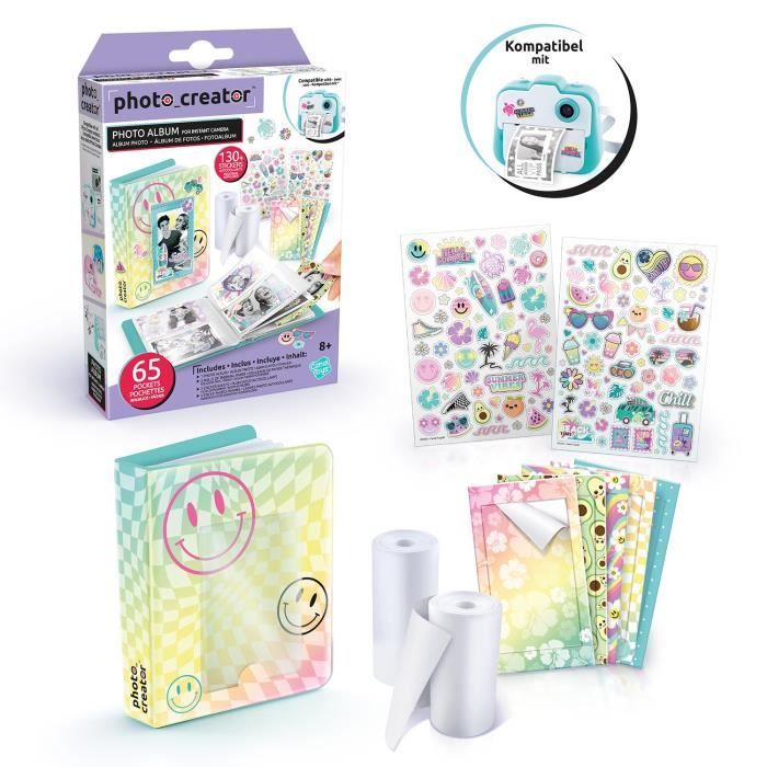 Canal Toys Coffret Album Photo pour appareil photo a impression instantanée -