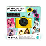 Appareil Photo Numérique Pop Couleur Jaune- Avec carte SD 8Go incluse- Photo Creator- CLK 040 Canal Toys