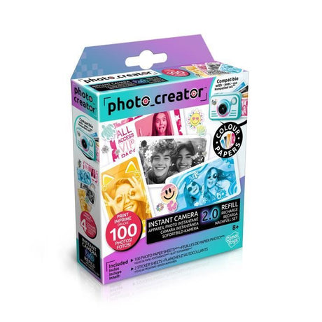 Recharge pour Appareil Instantané avec Papier Photo - Creator - CLK 051 Canal Toys
