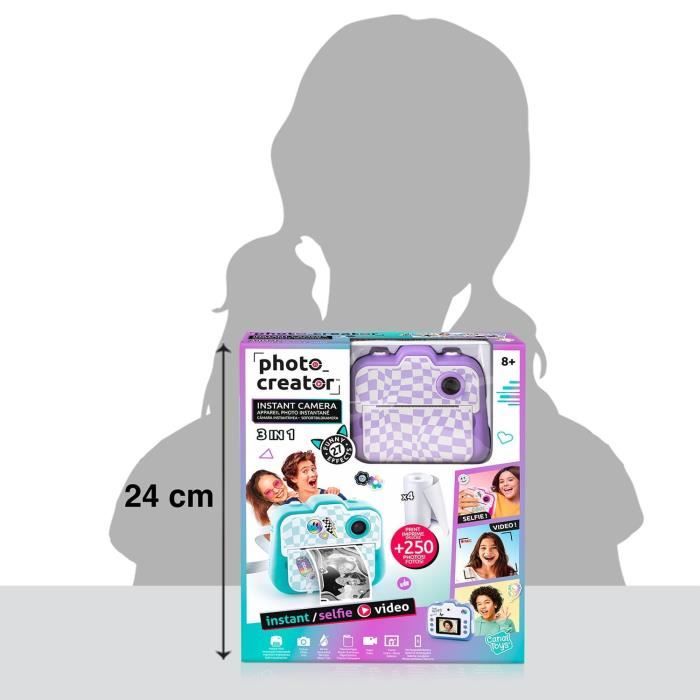Canal Toys - Creator - Appareil Photo Instantané - Violet - CLK 056