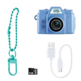 Canal Toys - Photo Creator - Appareil Photo Numérique Mini Cam'  Bleu- Retro - Avec carte SD 1Go incluse