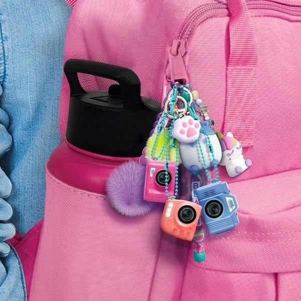 Canal Toys - Photo Creator - Appareil Photo Numérique Mini Cam'  Bleu- Retro - Avec carte SD 1Go incluse