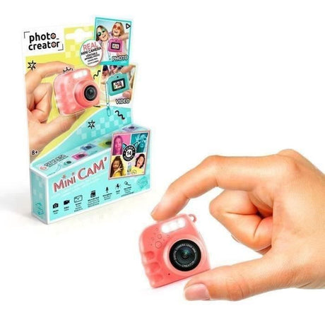 Appareil Photo et Vidéo Numérique Mini Cam' – Instant - avec Porte-clé et Carte SD 1Go Incluse – Photo Creator – CLK 06 Canal Toys