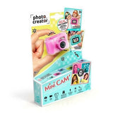 Canal Toys  Photo Creator  Appareil Photo et Vidéo Numérique Mini Cam'  Compact - avec Porte-clé et Carte SD 1Go Incluse  CLK 06