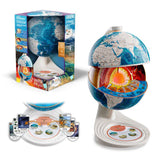 Canal Toys - So Science - Globe d'exploration interactif 3D avec cartes éducatives - COS 003