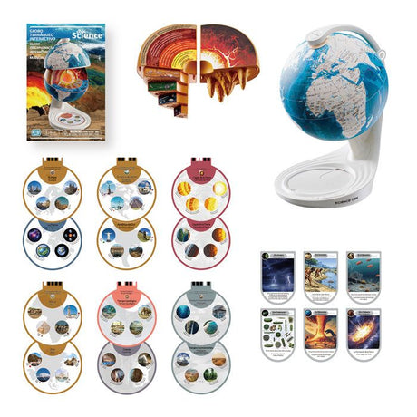 Canal Toys - So Science - Globe d'exploration interactif 3D avec cartes éducatives - COS 003
