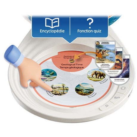 Canal Toys - So Science - Globe d'exploration interactif 3D avec cartes éducatives - COS 003