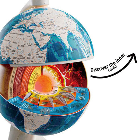Canal Toys - So Science - Globe d'exploration interactif 3D avec cartes éducatives - COS 003