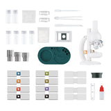 Canal Toys - So Science - Microscope édition labo avec grossissement jusqu'a 1600x, filtre RGB et support téléphone - COS 004
