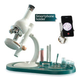 Canal Toys - So Science - Microscope édition labo avec grossissement jusqu'a 1600x, filtre RGB et support téléphone - COS 004