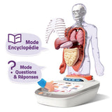 Canal Toys - So Science - Le corps humain interactif 3D avec organes amovibles et quiz éducatif - COS 005