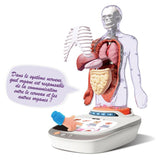 Canal Toys - So Science - Le corps humain interactif 3D avec organes amovibles et quiz éducatif - COS 005