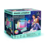 Mini Station Karaoké - Enceinte lumineuse avec 2 microphones sans fil Music Creator  - INF 044 Canal Toys
