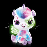 Canal Toys Licorne a Personnaliser Airbrush Plush - Peluche Spray Art avec Feutres et Pochoirs - des 6 ans - OFG 274