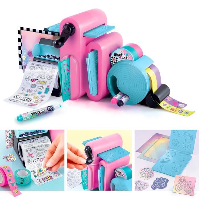 Canal Toys Studio de Scrapbooking 3 en 1 Style 4 Ever - Personnalise Carnets et Déco