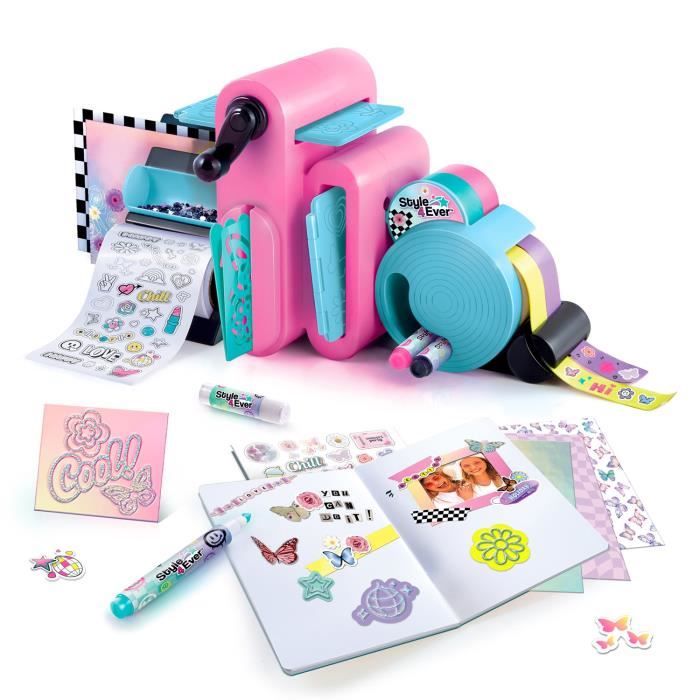 Canal Toys Studio de Scrapbooking 3 en 1 Style 4 Ever - Personnalise Carnets et Déco