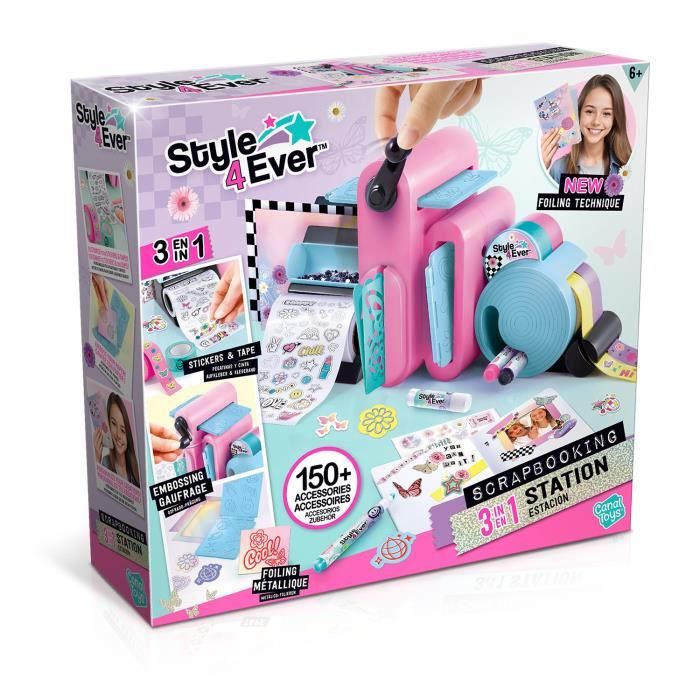 Studio de Scrapbooking 3 en 1 Style 4 Ever - Personnalise Carnets et Déco Canal Toys Canal Toys