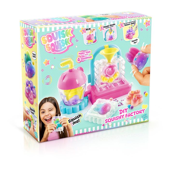 Canal Toys - SQUISH SQUISH - Squishy Factory - Des 6 ans - SQI 001