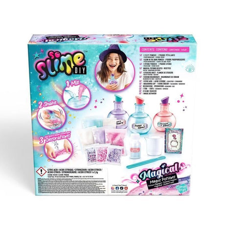 Mon Coffret Potions Magiques - So Slime Magical- SSC 372 Canal Toys