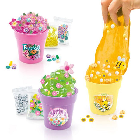 Slime Flower 3 Pots - Des 6 ans - SSC 418 Canal Toys - So Slime -