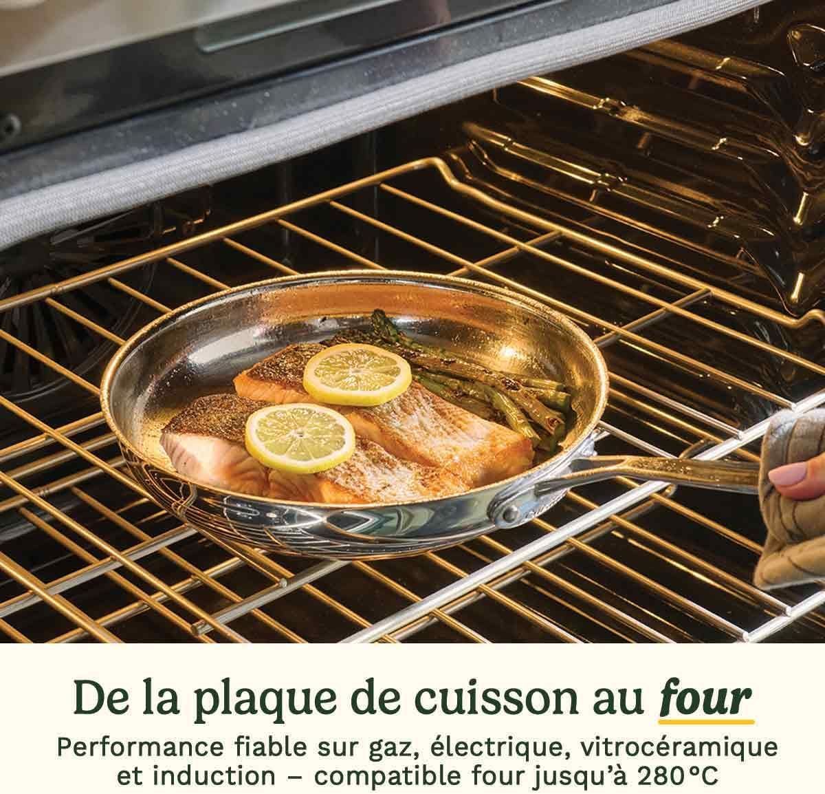 Batterie de cuisine - Tous feux dont induction - CUISINART - 77-11G - Acier inoxydable - 11 pieces