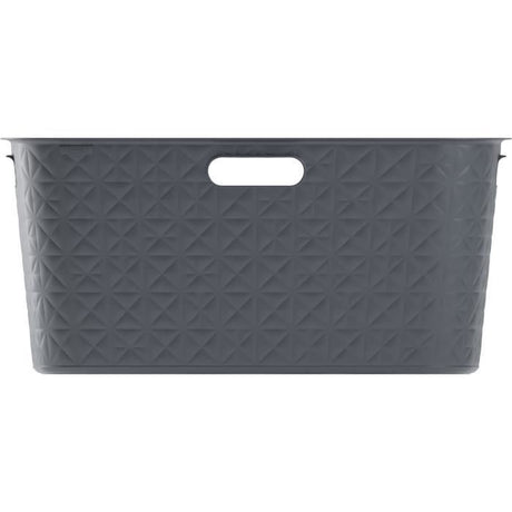 Corbeille a Linge - Softex - 45 L - Gris - Curver
