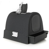 Curver Bac a litiere pour chats 51x38,5x39,5 cm Anthracite