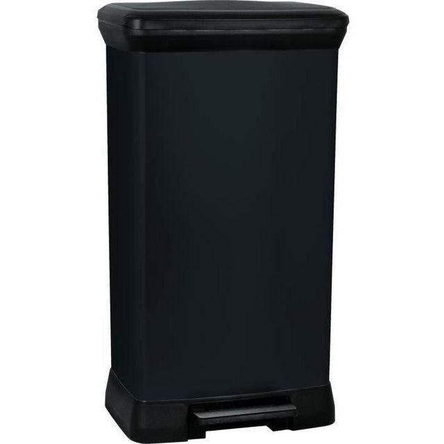 Poubelle a Pédale - 50 L - Noir - Curver