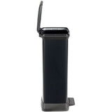 Poubelle a Pédale - 50 L - Noir Carbone - Curver