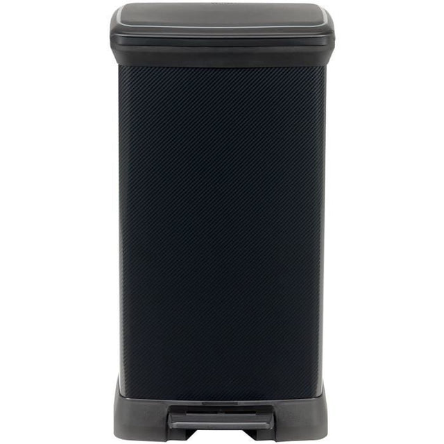Poubelle a Pédale - 50 L - Noir Carbone - Curver