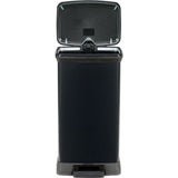 Poubelle a Pédale - 50 L - Noir Carbone - Curver