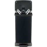 Poubelle a Pédale - 50 L - Noir Carbone - Curver