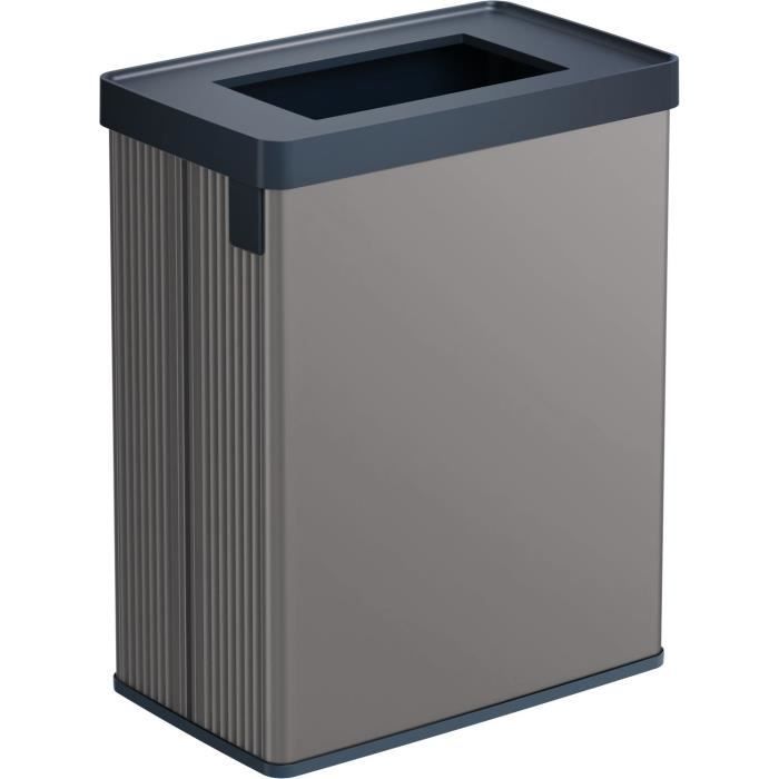 Poubelle de Tri - VERTO - 54 L - Gris Perle - Curver