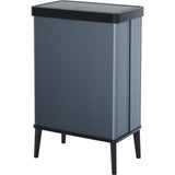 Poubelle sur Pied - VERTO - 54 L - Bleu Perle - Curver