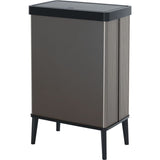 Poubelle sur Pied - VERTO - 54 L - Gris Perle - Curver