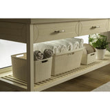 Corbeille a linge - Curver - Jute - 46 L - Beige