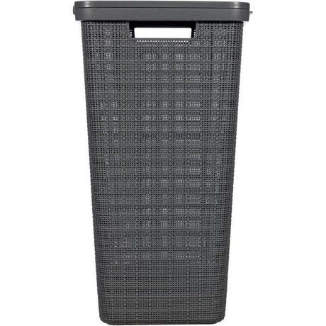 Coffre a Linge - 58 L - Jute - Anthracite - Curver