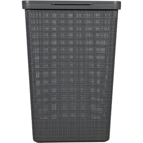 Coffre a Linge - 58 L - Jute - Anthracite - Curver