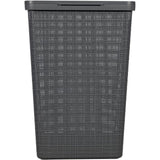 Coffre a Linge - CURVER - Jute 58L - 70% Plastique Recyclé - 34x43x60 cm - Contemporain