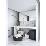 Coffre a Linge - CURVER - Jute 58L - 70% Plastique Recyclé - 34x43x60 cm - Contemporain