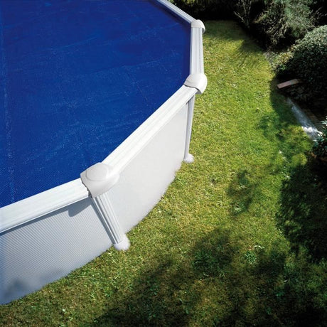GRE - Bâche ŕ bulle ronde pour piscine acier Ř 350 cm - Épaisseur 0,18mm