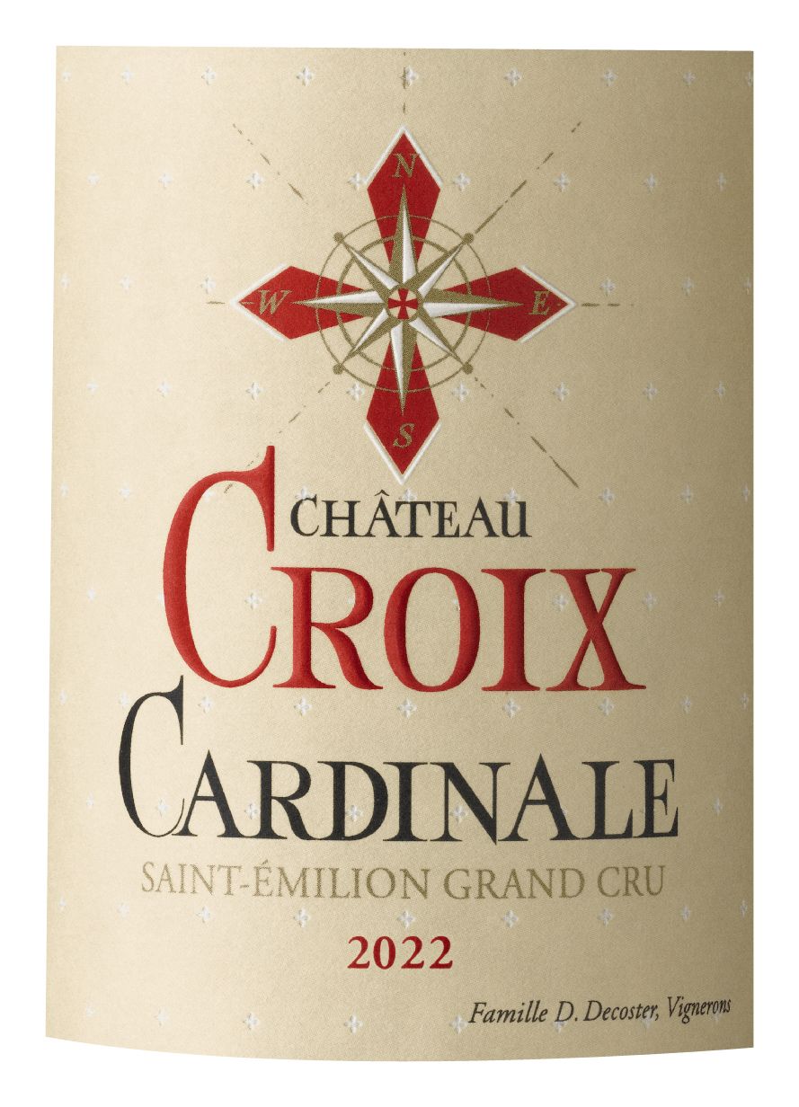 Château Croix Cardinale 2022 Saint-Emilion Grand Cru - Vin rouge de Bordeaux