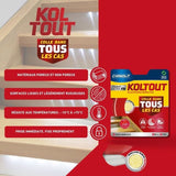 Ruban adhésif double face - CYANOLIT - Ruban extra fin - Ultra fin - Haute adhérence - Discret et résistant