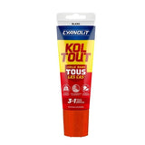 Colle de fixation et d'étanchéité - CYANOLIT - Blanc - Tube 125 ml - Polyvalente - Haute résistance et flexible