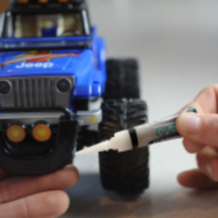 Colle spéciale plastiques - CYANOLIT - Fixation forte - Polyvalente pour plastiques