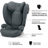 Siege auto Cbx by Cybex Solution B3 i-Fix  3 a 12 ans - 15 a 50 kg - 100 a 150 cm - Gris