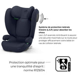 Siege auto Cbx by Cybex Solution B3 i-Fix 3 a 12 ans - 15 a 50 kg - 100 a 150 cm - Bleu