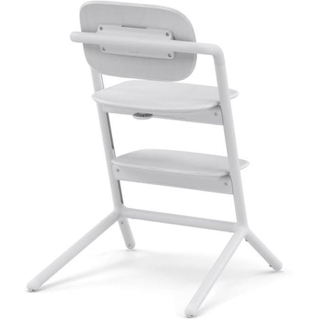 CYBEX - Chaise haute évolutive - Pack 3 en 1 -  LEMO 2 - Blanc - Réglable en hauteur et en profondeur - Set bébé inclus