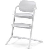 CYBEX - Chaise haute évolutive - Pack 3 en 1 -  LEMO 2 - Blanc - Réglable en hauteur et en profondeur - Set bébé inclus